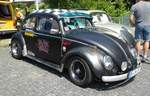 =VW Käfer steht auf dem Ausstellungsgelände in Bad Camberg anl.