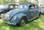 =VW Brezel-Käfer steht auf dem Ausstellungsgelände in Bad Camberg anl.