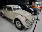 Dieser VW Käfer befindet sich im Oldtimermuseum Prora. (November 2022)