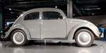 =VW Brezelkäfer, Bauzeit 1946 - 1953, 1131 ccm, 25 PS, 105 km/h, gesehen im EFA Museum in Amerang, 06-2022