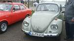 ein grauer VW käfer auf der Regio Messe am 19.03.23 
