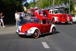 VW K�fer Feuerwehroldtimer am 02.05.26 beim Blaulichtumzug 
