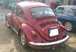 Heckansicht eines VW Typ 1  K�fer  aus dem Jahr 1971.