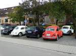 Ein paar VW Käfer am 11.10.14 in Neckargemünd 