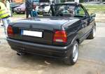 Heckansicht eines VW Polo 86C Treser-Cabriolet. Youngtimertreffen des AMC Duisburg am 21.09.2025.