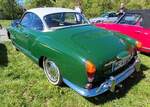 =Karmann Ghia, gesehen auf dem Ausstellungsgel�nde der Oldtimerveranstaltung in Frankenberg/Eder im Mai 2026.