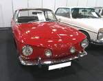 VW Typ 34 Karmann Ghia Coupe aus dem Jahr 1967 im Originalfarbton veloursrot.