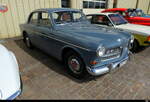 Ein Volvo 122S zu Besuch am Oldtimer Treff auf den Areal des Flugplatz in Bleienbach am 31.05.2026