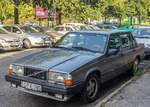 Volvo 740, fotografiert in August, 2019.