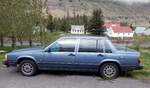 Volvo 760 GLE am 28.05.25 in Seydisfjördur.