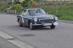 Volvo P1800S, BJ 1965, nahm an der Luxemburg Classic Rallye teil.
