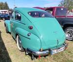 Volvo PV 444, Bj. 1954, 44 PS, ausgestellt bei der Oldtimerveranstaltung der OLDTIMERFREUNDE OHMTAL in Dannenrod, 09-2025