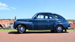 Volvo PV544, auf dem Damm in  Westkapelle, Walcheren, Zeeland, NL, im Urlaub gesehen.