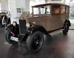 =Wanderer W 10/II, Bj. 1928, 1940 ccm, 40 PS, steht im Audi-Museum Ingolstadt im April 2019.