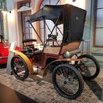 =Wartburg Motorwagen, das erste in Eisenach hergestellte Auto, aus der Zeit von 1898 - 1903. Ausgestellt im EFA Museum in Amerang, 06-2022