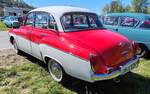 =Wartburg 312 steht bei der Oldtimerveranstaltung in Frankenberg/Eder im Mai 2026