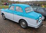 Profilansicht eines Wolseley 1500 aus dem Jahr 1960.