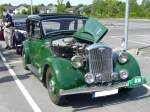 Wolseley 14-HP Saloon. 1935 - 1937. 6-Zylinderreihenmotor mit 1.604 cm³.
Ratingen Classic 08.05.2011.