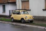 Zastava - Fiat Lizenz für Fiat 500 - in Pirot in Serbien  am 13.5.2013