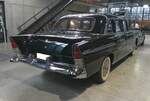 Heckansicht eines ZIL 111  Moskwa , wie er von in den Jahren von 1957 bis 1967 gebaut wurde. Classic Remise Düsseldorf am 15.01.2026.