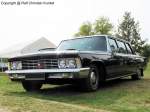 ZIL 114 - russische Regierungslimousine, Hersteller: Lichatschow-Werke Moskau/UdSSR, Bauzeit dieser Baureihe 1968-1978 - technische Daten: wassergek�hlter V8-Ottomotor hinter der Vorderachse