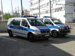 Mercedes Benz Vito und VW T5 der Bundespolizei Mannheim am 24.04.14