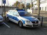VW Passat der Bundespolizei am 25.10.15 in Mannheim 