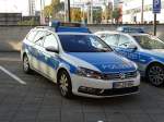 VW Passat der Bundespolizei am 25.10.15 in Mannheim