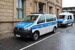 Bundespolizei VW T5 am 01.02.20 in Mainz Hbf 