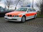 5er BMW Touring des Sanittsdienstes der Bundespolizei, 29.03.09 