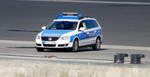 VW Passat der Bundespolizei am 09.10.20 in Mukran.