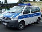 VW Transporter der Bundespolizei.