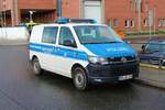 Bundespolizei Gießen VW T5 Streifenwagen am 13.04.23 in Gießen am Bahnhof