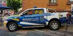=Ford Ranger der Bundespolizei Hünfeld, eingesetzt beim Tag des Blaulichts 2023 in Hünfeld.