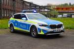 Bundespolizei BMW 5er FustW am 18.04.26 beim Blaulichttag in Henschel Museum Kassel.