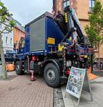 =Unimog der Bundespolizeiabteilung H�NFELD steht beim Tag des Blaulichts in H�nfeld, 06-2026