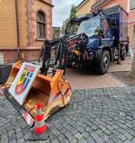 =Unimog der Bundespolizeiabteilung H�NFELD steht beim Tag des Blaulichts in H�nfeld, 06-2026