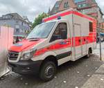 =MB Sprinter als RTW der Bundespolizeiabteilung H�NFELD steht beim Tag des Blaulichts in H�nfeld, 06-2026