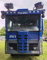 =Wasserwerfer der Bundespolizeiabteilung SANKT AUGUSTIN, gesehen beim Hessentag in Fulda, 06-2026