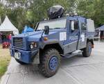 =MOWAG Eagle 4x4, 5 Zyl., 250 PS als Einsatzfahrzeug der Bundespolizei, ausgestellt beim Hessentag in Fulda, 06-2026
