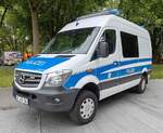 =MB Sprinter der Bundespolizei steht auf der Ausstellungsfl�che beim Hessentag in Fulda im Juni 2026