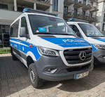 =MB Sprinter der Bundespolizei steht auf einem Parkplatz in Bad Reichenhall im August 2026