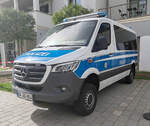 =MB Sprinter der Bundespolizei steht auf einem Parkplatz in Bad Reichenhall im August 2026