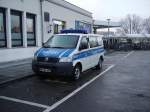 Ein Bundespolizei Auto am Heidelberger Hbf am 27.11.10
