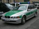 BMW Touring 5-er Serie der Bundespolizei am 05.04.08 in Frankfurt/M