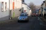 Polizeiwagen in Oberwiesenthal. (2.3.2014)