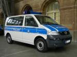 VW-Bus T5 im Dienst der Bundespolizei am 12.04.2014 