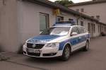 VW Passat Kombi der Bundespolizei vor der Bahnhof Wache in Heilbronn am 30.05.2014