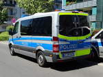 Polizei Frankfurt Mercedes Benz Sprinter am 24.06.17 beim Tag der Offenen Tür des Polizeipräsidium Frankfurt zur 150 Jahr Feier