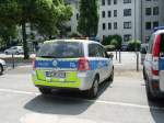 Ein Opel Zafira der Polizei Frankfurt am 28.05.11